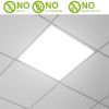 2Packs 48W 2×2FT LED Panel Light 4800LM 7500K Ceiling Lighting 150W Equivalent LED Troffer Recessed Edge-Lit